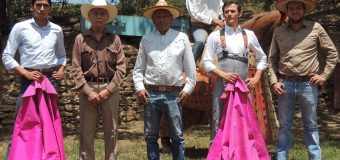 Gutiérrez y Aguilar de tienta en Campo Grande
